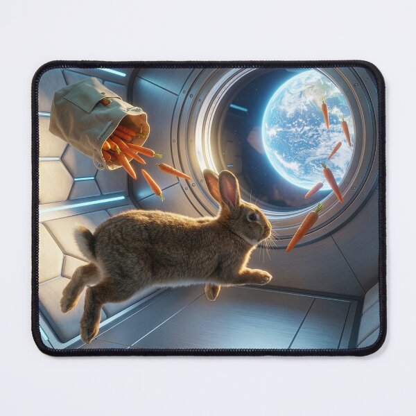 Item preview, Rabbit in Space Spills the Carrots designed and sold by Tridentulus.