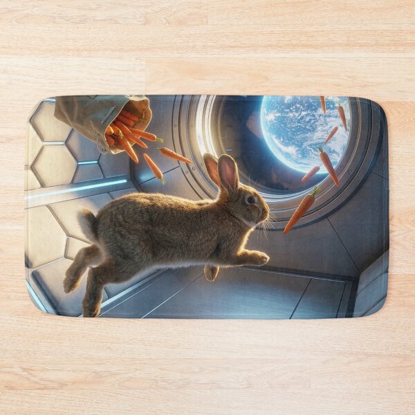 Item preview, Rabbit in Space Spills the Carrots designed and sold by Tridentulus.