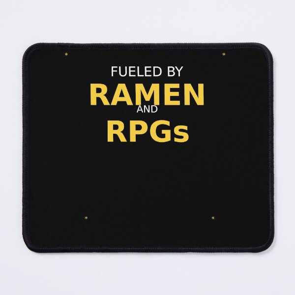 Item preview, Fueled by Ramen and RPGs Shirt | Gamer Gift | Anime Lover Tee | Gaming Humor | Nerd Shirt designed and sold by LithsMisc.