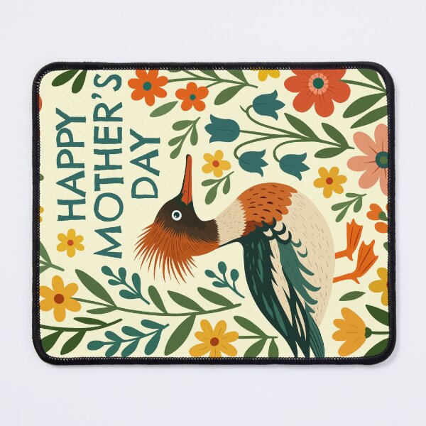 Item preview, Red-Breasted Merganser Mother’s Day designed and sold by Ghost on Toast.