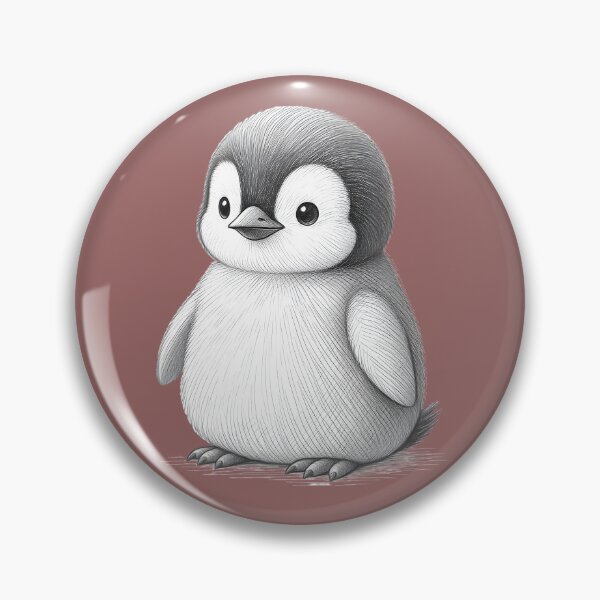 Item preview, Sweet Winter Penguin & Snowdrops Digital Illustration designed and sold by Ofizkids.