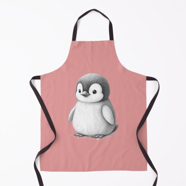 Item preview, Sweet Winter Penguin & Snowdrops Digital Illustration designed and sold by Ofizkids.