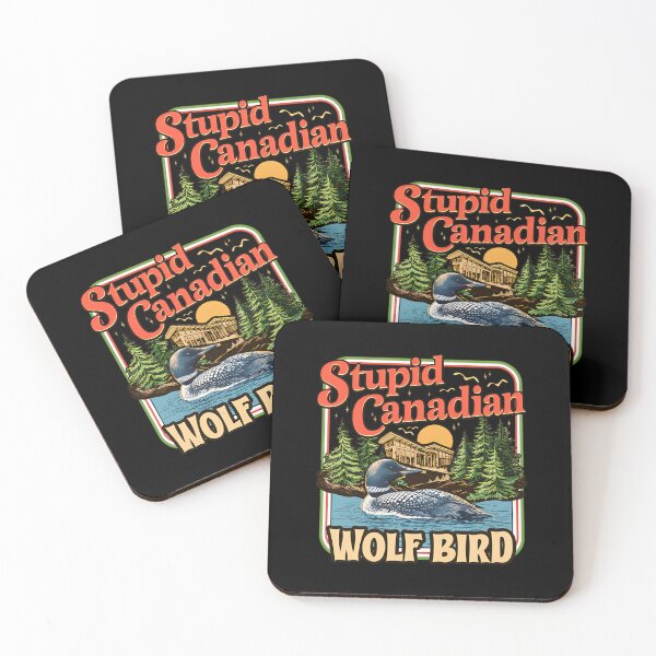 Item preview, Stupid Canadian Wolf Bird Heated Rivalry Inspired Team Hollanov designed and sold by M-Andrews.