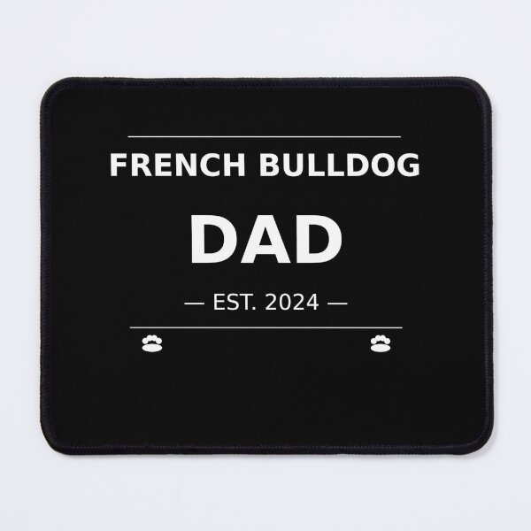 Item preview, French Bulldog Dad Shirt | Frenchie Dad Est 2024 | French Bulldog Owner Gift | Dog Dad Tee designed and sold by LithsMisc.