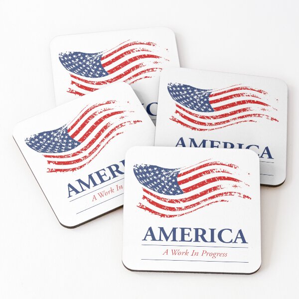 Item preview, America: A Work In Progress designed and sold by G2Creative.