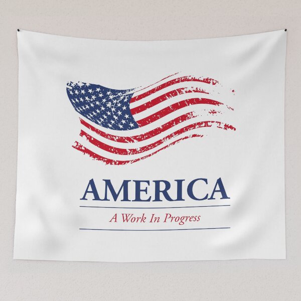 Item preview, America: A Work In Progress designed and sold by G2Creative.
