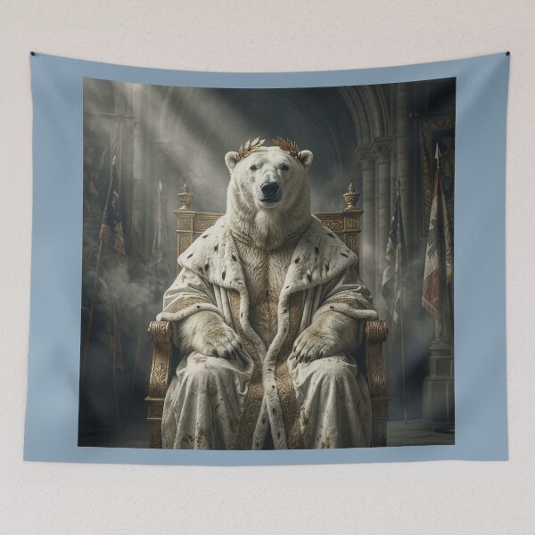 Item preview, Polar Bear King Gets Napoleonic Coronation designed and sold by Tridentulus.