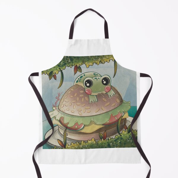 Item preview, Cheeseburger Frog designed and sold by WhaleAndAphid.