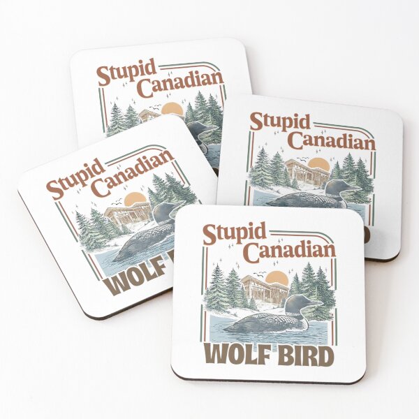 Item preview, Stupid Canadian Wolf Bird Heated Rivalry Inspired Team Hollanov designed and sold by M-Andrews.