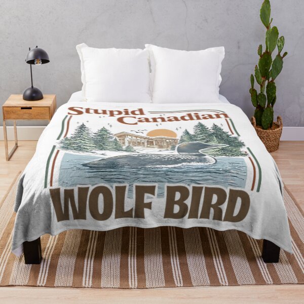 Item preview, Stupid Canadian Wolf Bird Heated Rivalry Inspired Team Hollanov designed and sold by M-Andrews.