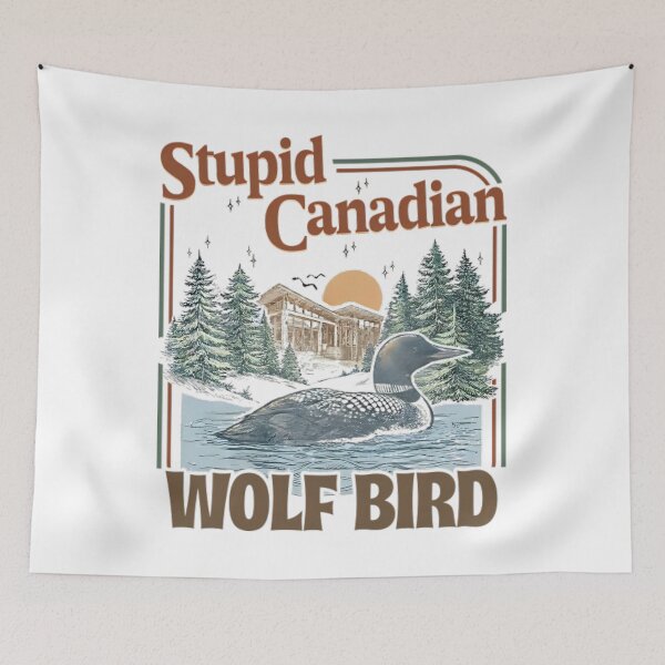 Item preview, Stupid Canadian Wolf Bird Heated Rivalry Inspired Team Hollanov designed and sold by M-Andrews.