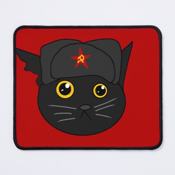 Item preview, Black soviet cat designed and sold by ComradeScar.