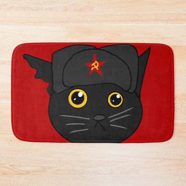 Item preview, Black soviet cat designed and sold by ComradeScar.