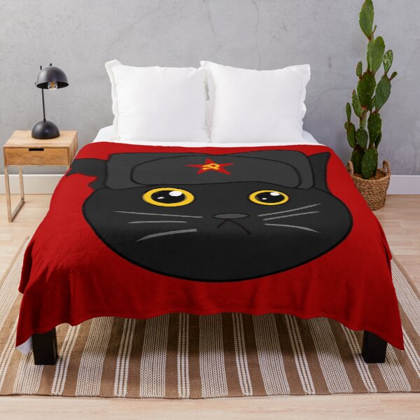 Item preview, Black soviet cat designed and sold by ComradeScar.