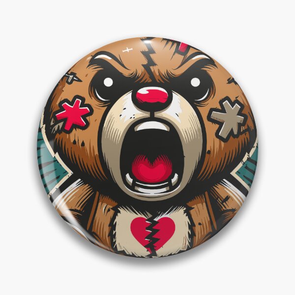 Item preview, Angry, aggressive bear with the saying – Go away, do you understand me? Meme Design designed and sold by RebelRule.