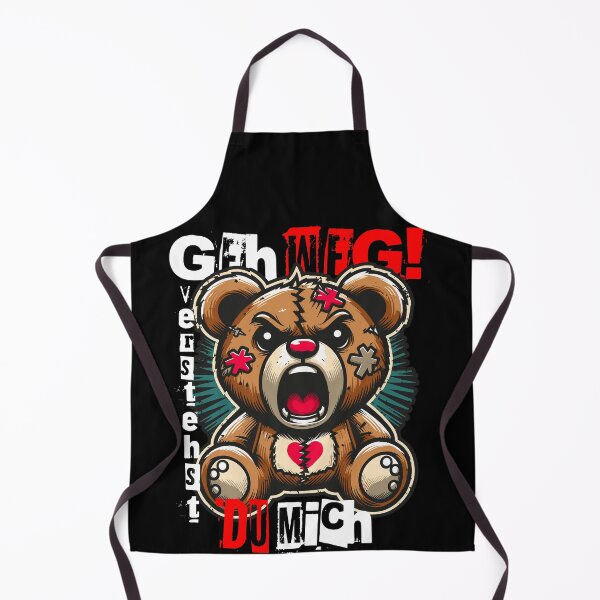 Item preview, Angry, aggressive bear with the saying – Go away, do you understand me? Meme Design designed and sold by RebelRule.