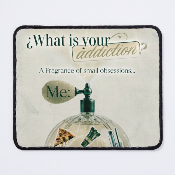 Item preview, WHAT IS YOUR ADDICTION TEAL designed and sold by melyverso.
