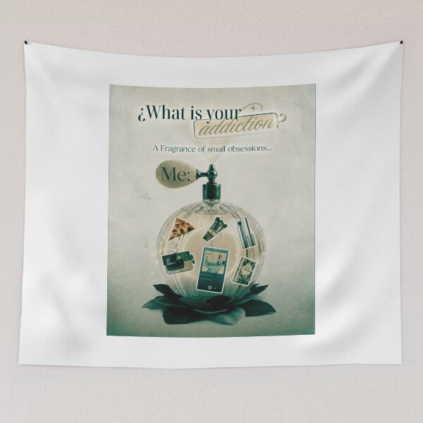 Item preview, WHAT IS YOUR ADDICTION TEAL designed and sold by melyverso.