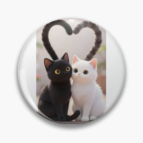 Item preview, Cat Romance designed and sold by Shelley Loewnau-Jones Studio.