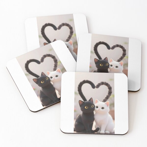 Item preview, Cat Romance designed and sold by Shelley Loewnau-Jones Studio.