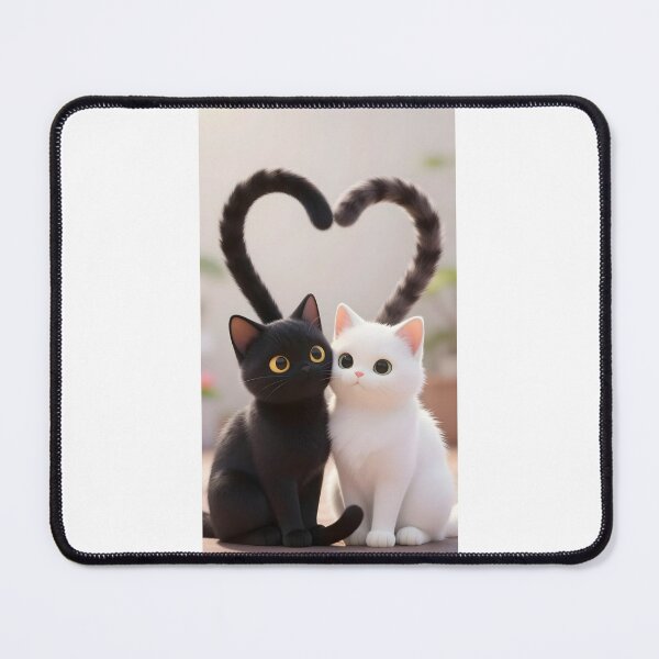 Item preview, Cat Romance designed and sold by Shelley Loewnau-Jones Studio.