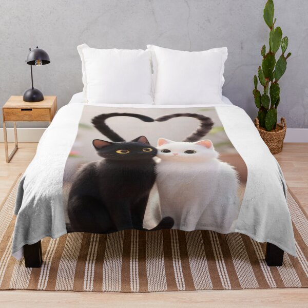 Item preview, Cat Romance designed and sold by Shelley Loewnau-Jones Studio.