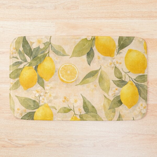 Item preview, Fresh Lemons and Blooms designed and sold by TinCatOutPost.