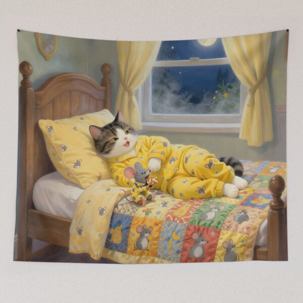 Item preview, Cozy Late Night Snack designed and sold by Shelley Loewnau-Jones Studio.