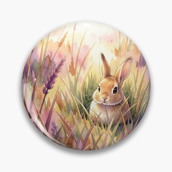 Item preview, Bunny in a Grassy Meadow designed and sold by Shelley Loewnau-Jones Studio.