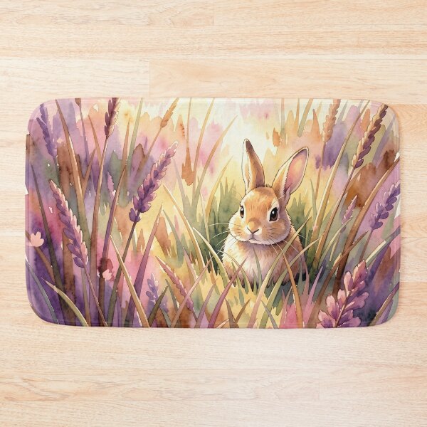Item preview, Bunny in a Grassy Meadow designed and sold by Shelley Loewnau-Jones Studio.