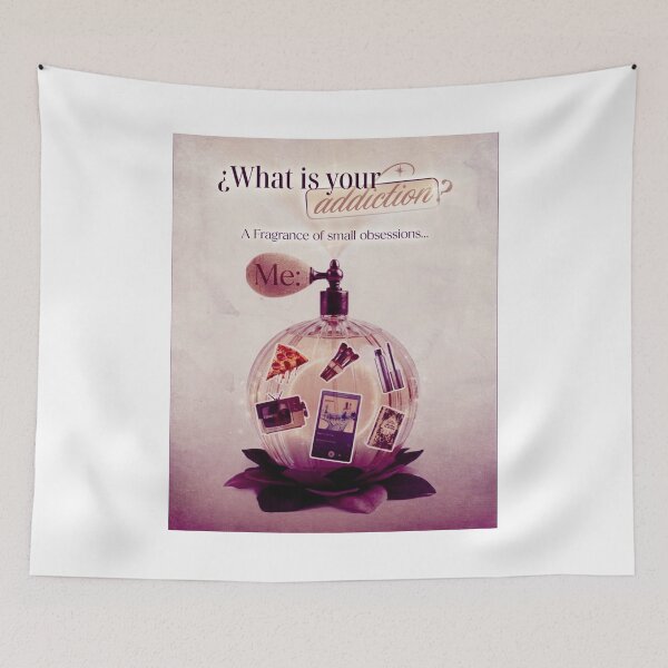 Item preview, WHAT IS YOUR ADDICTION MAGENTA designed and sold by melyverso.