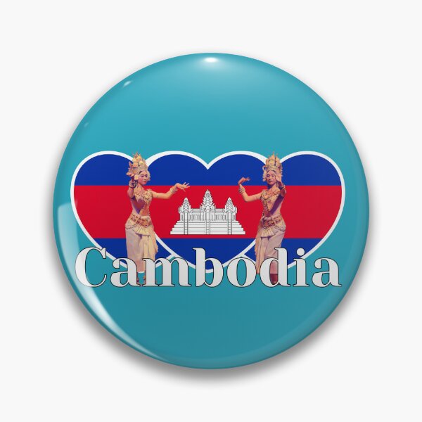 Item preview, Love Cambodia Apsara Pair designed and sold by Linklandiya.