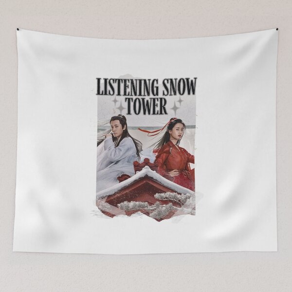 Item preview, Listening Snow Tower Chinese drama Cdrama Chinese Drama Wuxia Hanfu Historical Modern designed and sold by HELL0WBELLO.