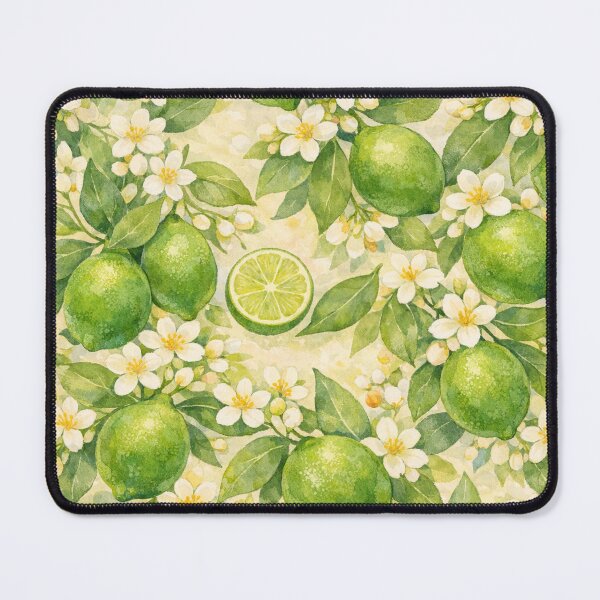 Item preview, Zesty Lime and Blossoms  designed and sold by TinCatOutPost.