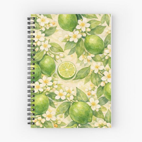 Item preview, Zesty Lime and Blossoms  designed and sold by TinCatOutPost.