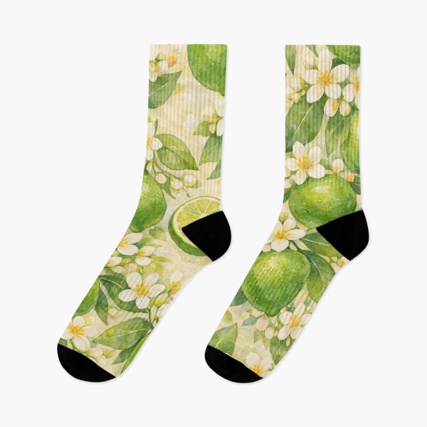 Item preview, Zesty Lime and Blossoms  designed and sold by TinCatOutPost.