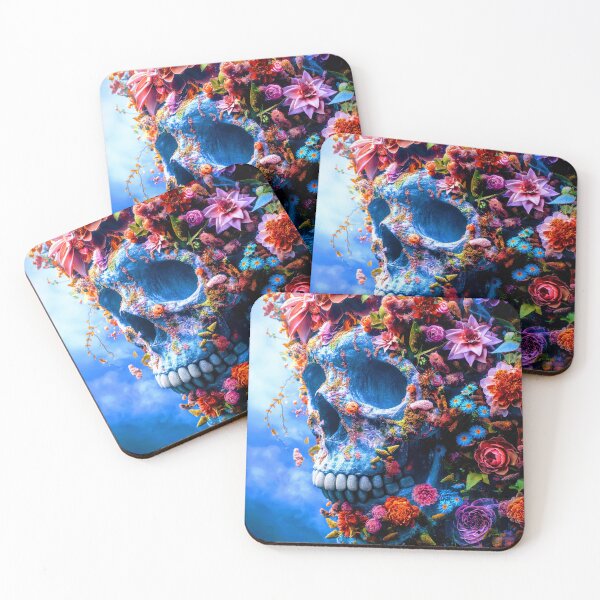 Artikelvorschau, Blumen zum Schädel entworfen und verkauft von Kari's shop.