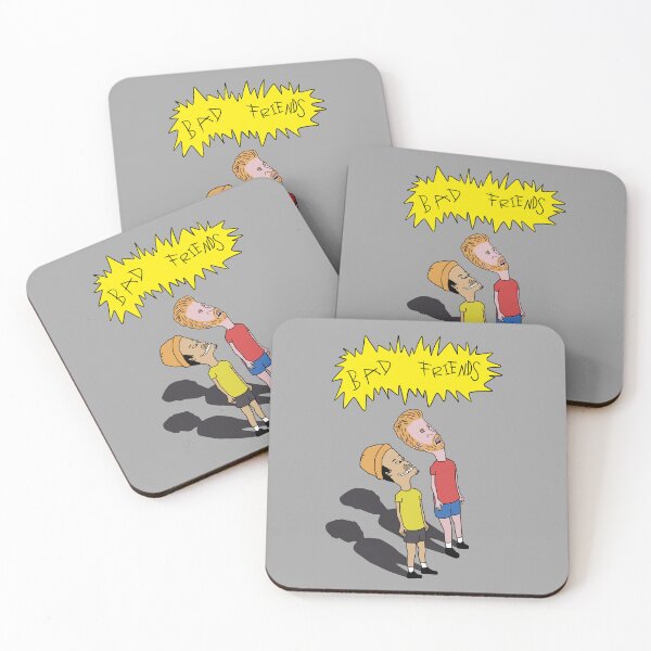 Item preview, Bad Friends Podcast - Beavis and Butt-head Art Style designed and sold by ZERO-MIND.