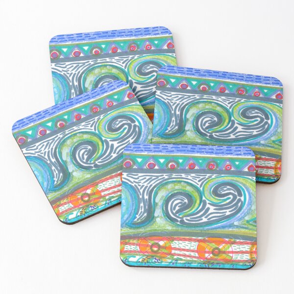 Item preview, Waves designed and sold by wackieqwerkie.