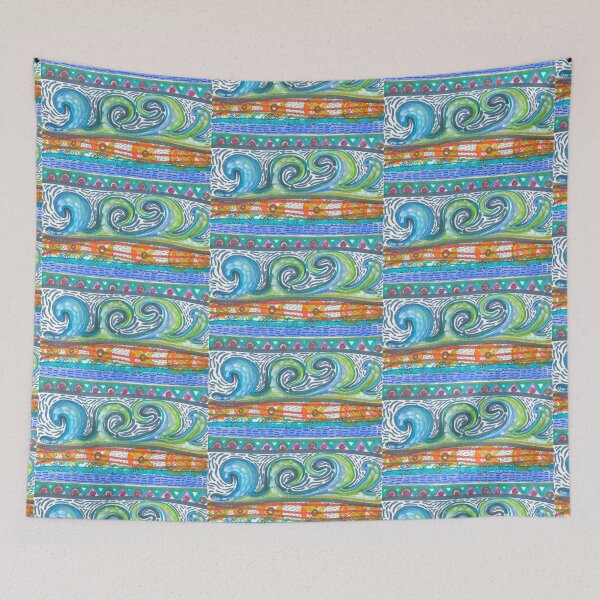 Item preview, Waves designed and sold by wackieqwerkie.