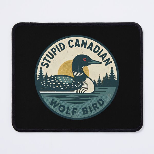 Item preview, Stupid Canadian Wolf Bird Heated Rivalry Inspired Team Hollanov designed and sold by M-Andrews.