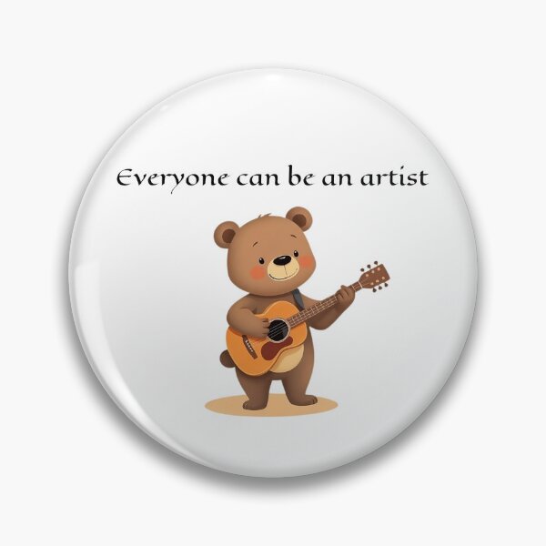 Item preview, Everyone can be an artist - artist bear designed and sold by Substance_life.