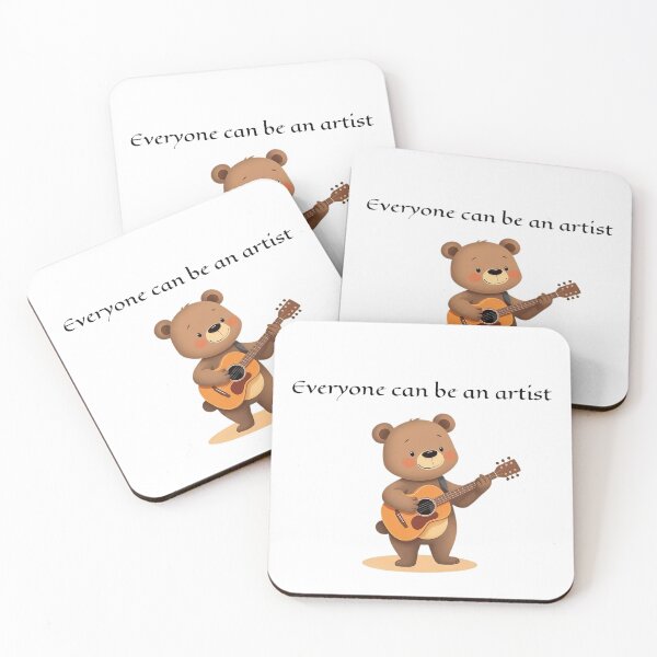Item preview, Everyone can be an artist - artist bear designed and sold by Substance_life.
