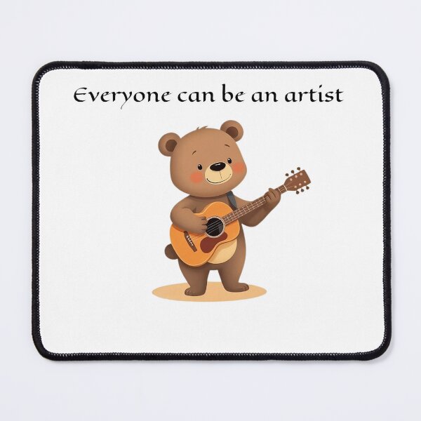 Item preview, Everyone can be an artist - artist bear designed and sold by Substance_life.