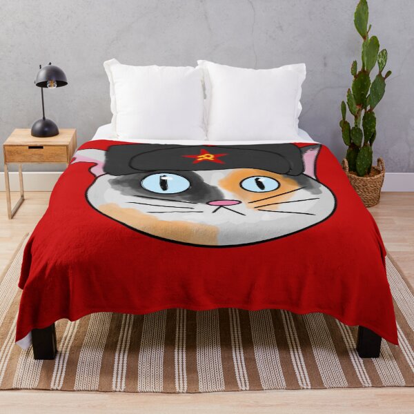 Item preview, Soviet cat calico designed and sold by ComradeScar.