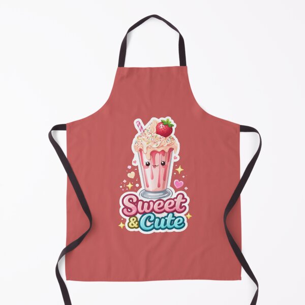 Item preview, Cute Strawberry Milkshake Kawaii Aesthetic Sweet & Cute Design designed and sold by Verdezeus86 .