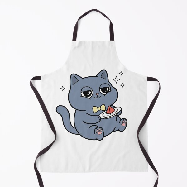 Item preview, Kawaii Chartreux Cat Social Battery Drained designed and sold by Inna Myrien.