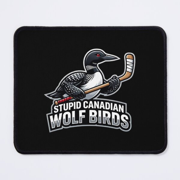 Item preview, Stupid Canadian Wolf Bird Heated Rivalry Inspired Team Hollanov designed and sold by M-Andrews.