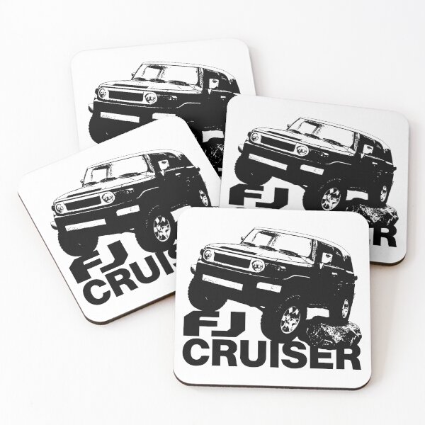 Item preview, Retro FJ Cruiser 4x4 Off-Road Adventure Rock Crawler Flexing designed and sold by Off-Road-Zone.