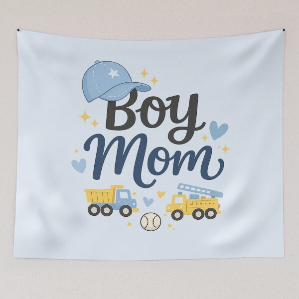 Item preview, Boy Mom Shirt Cute Boy Mom Gift Mother’s Day Boy Mom Design designed and sold by jglobal360.